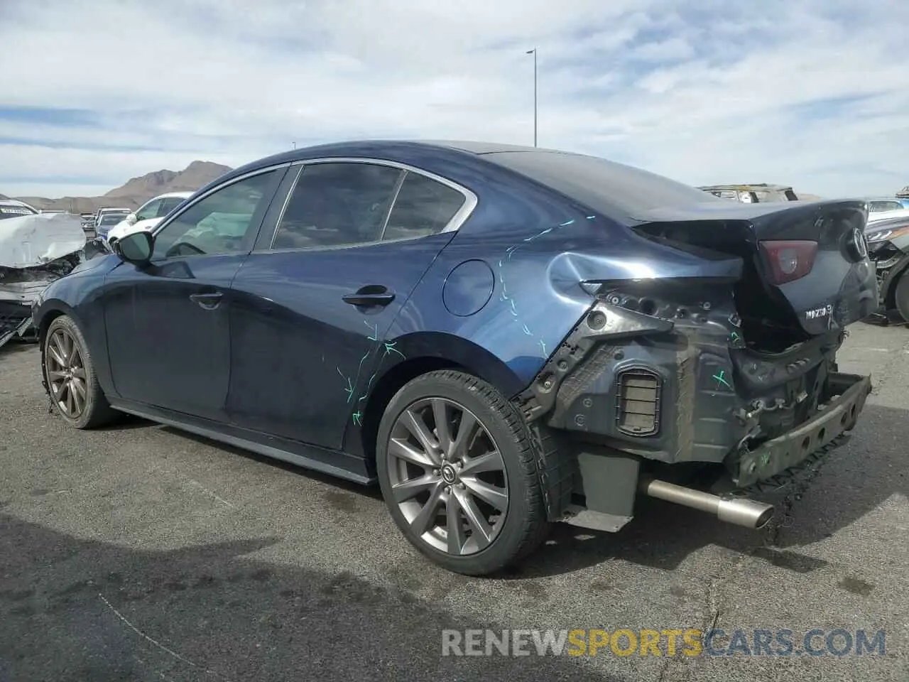 2 Фотография поврежденного автомобиля 3MZBPACL4LM123234 MAZDA 3 2020