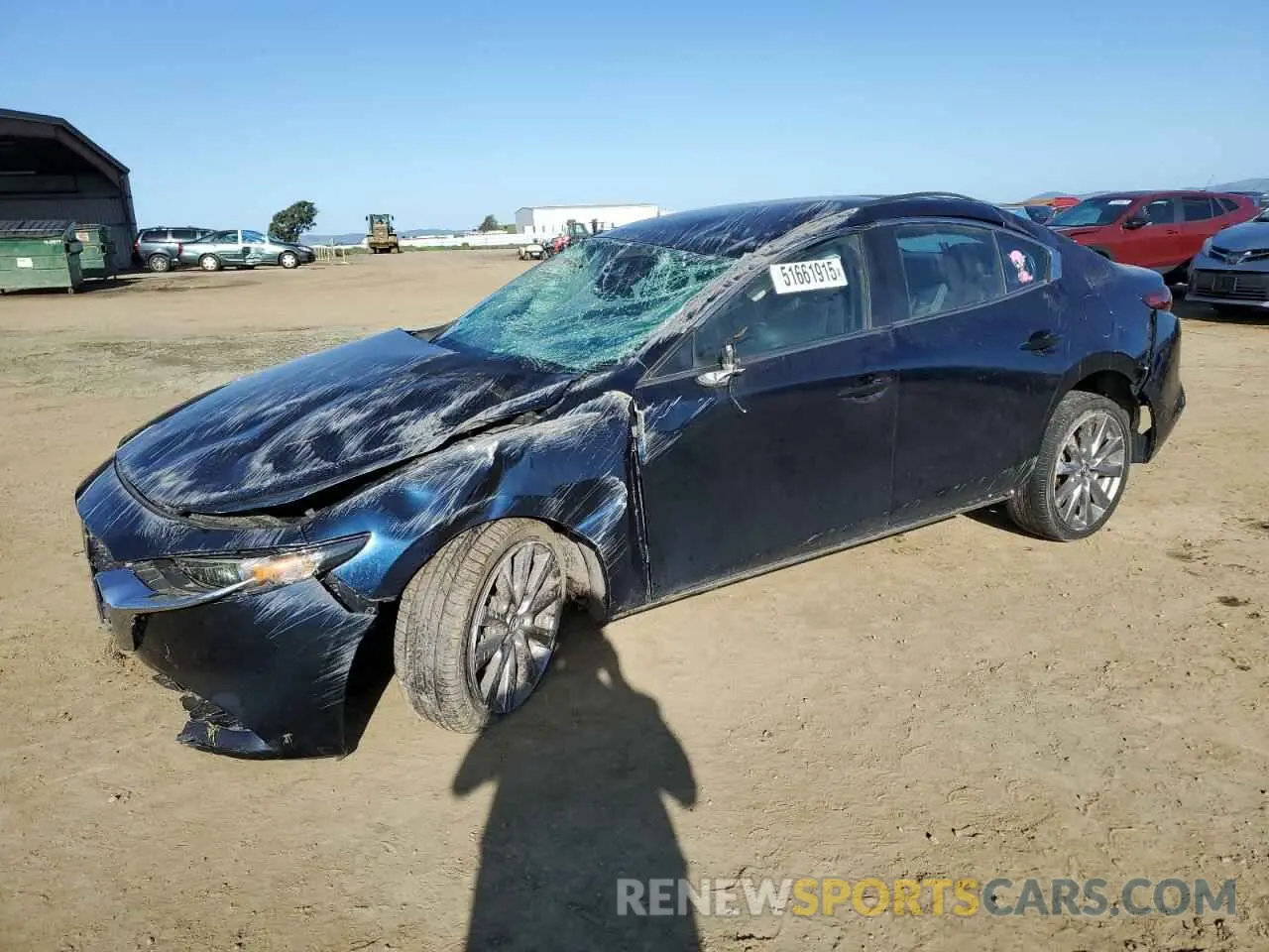 1 Фотография поврежденного автомобиля 3MZBPACLXLM132763 MAZDA 3 2020