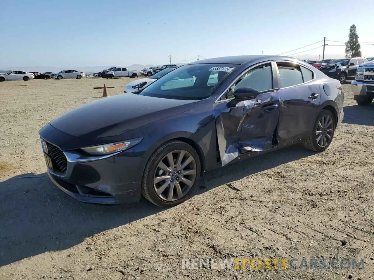 1 Photograph of a damaged car 3MZBPADL2LM118323 MAZDA 3 2020