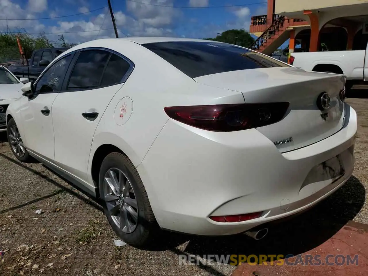 2 Photograph of a damaged car JM1BPABL1L1147881 MAZDA 3 2020