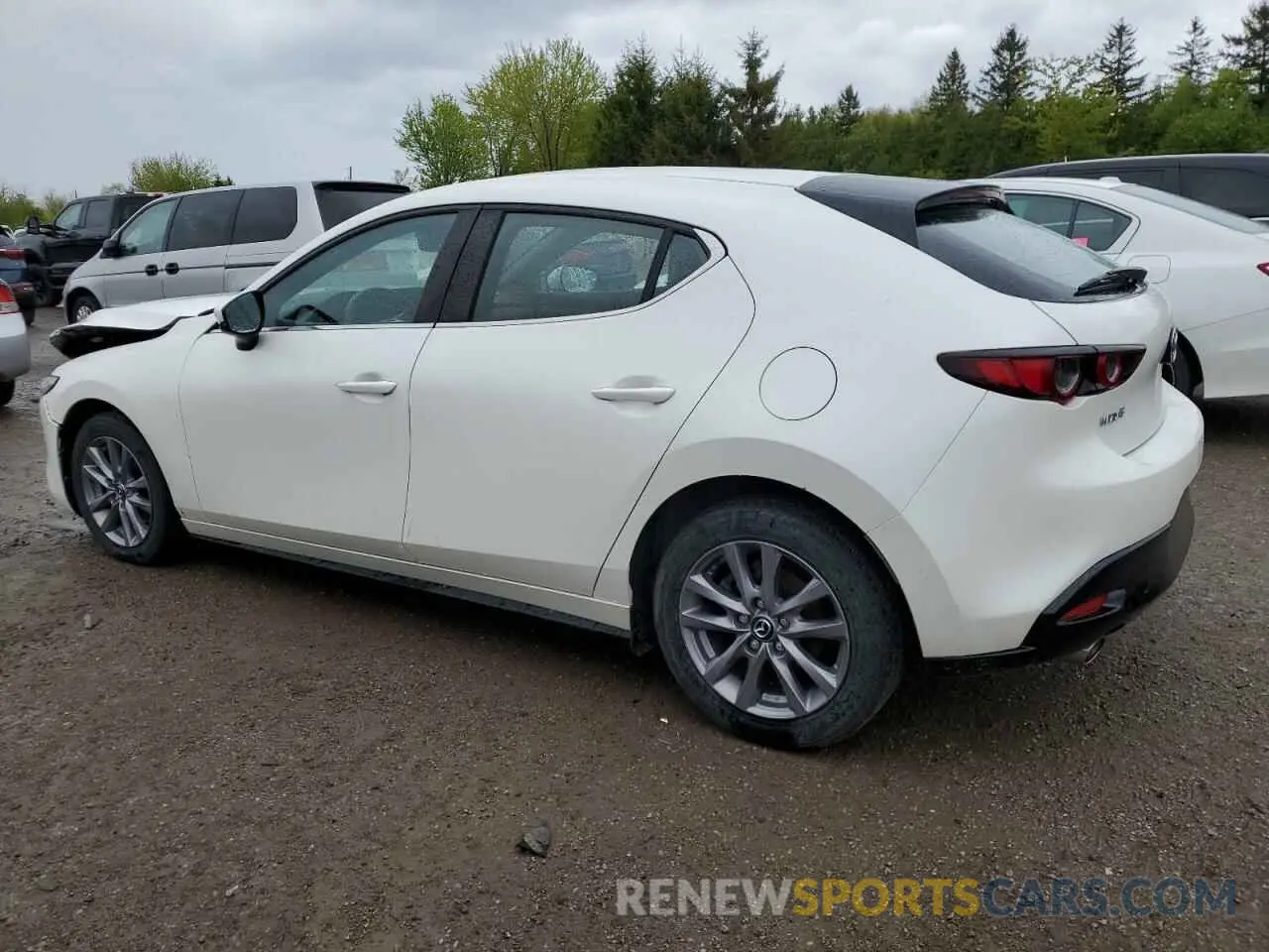 2 Photograph of a damaged car JM1BPAK71L1160827 MAZDA 3 2020