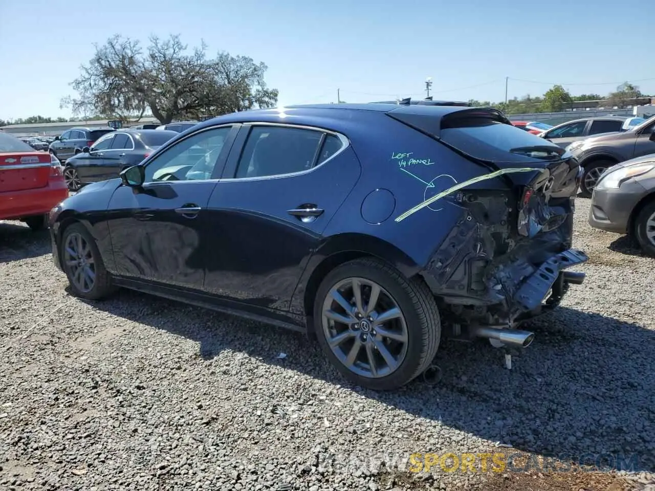 2 Фотография поврежденного автомобиля JM1BPAMMXL1160537 MAZDA 3 2020