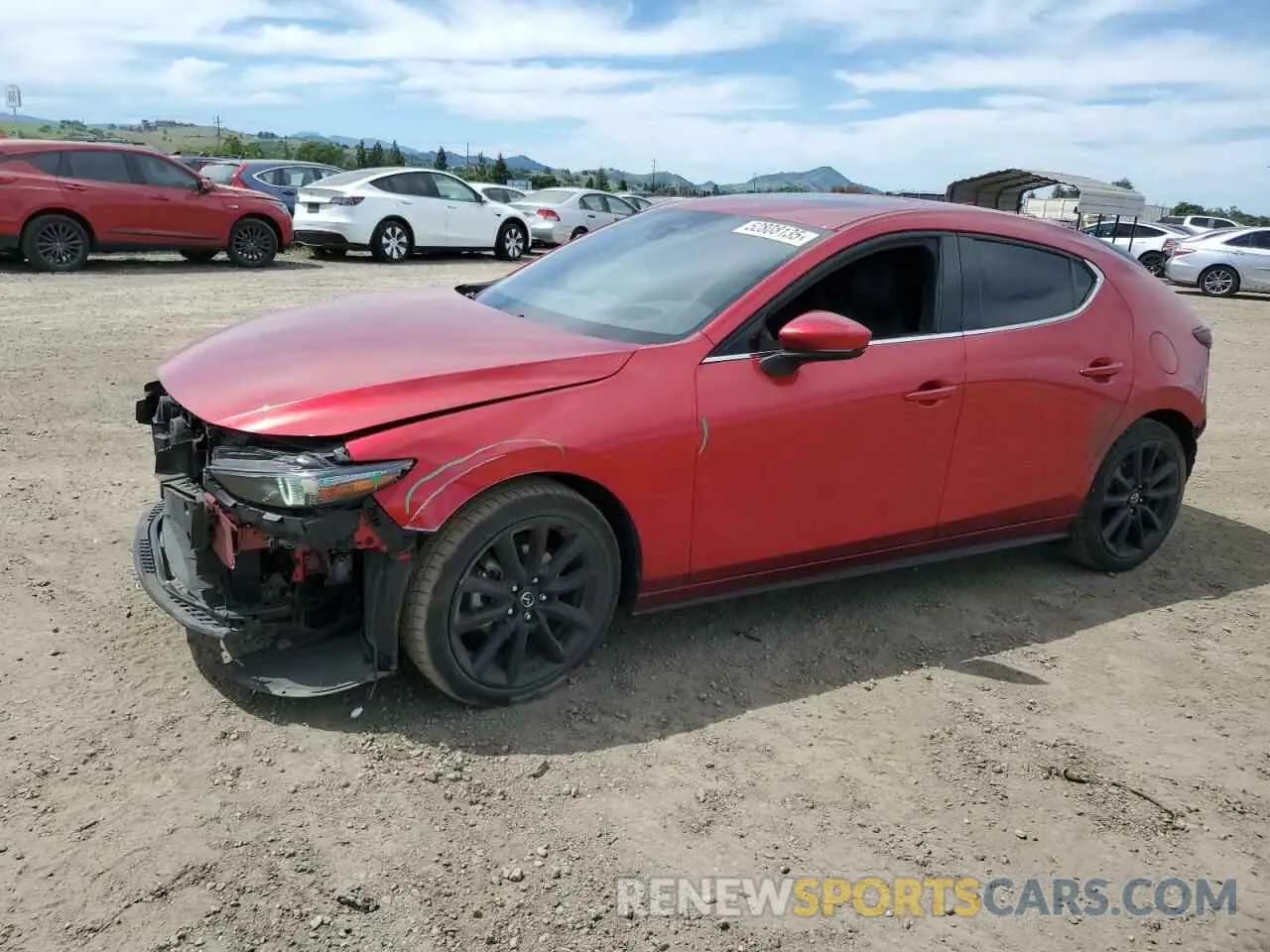 1 Фотография поврежденного автомобиля JM1BPANM1L1164801 MAZDA 3 2020