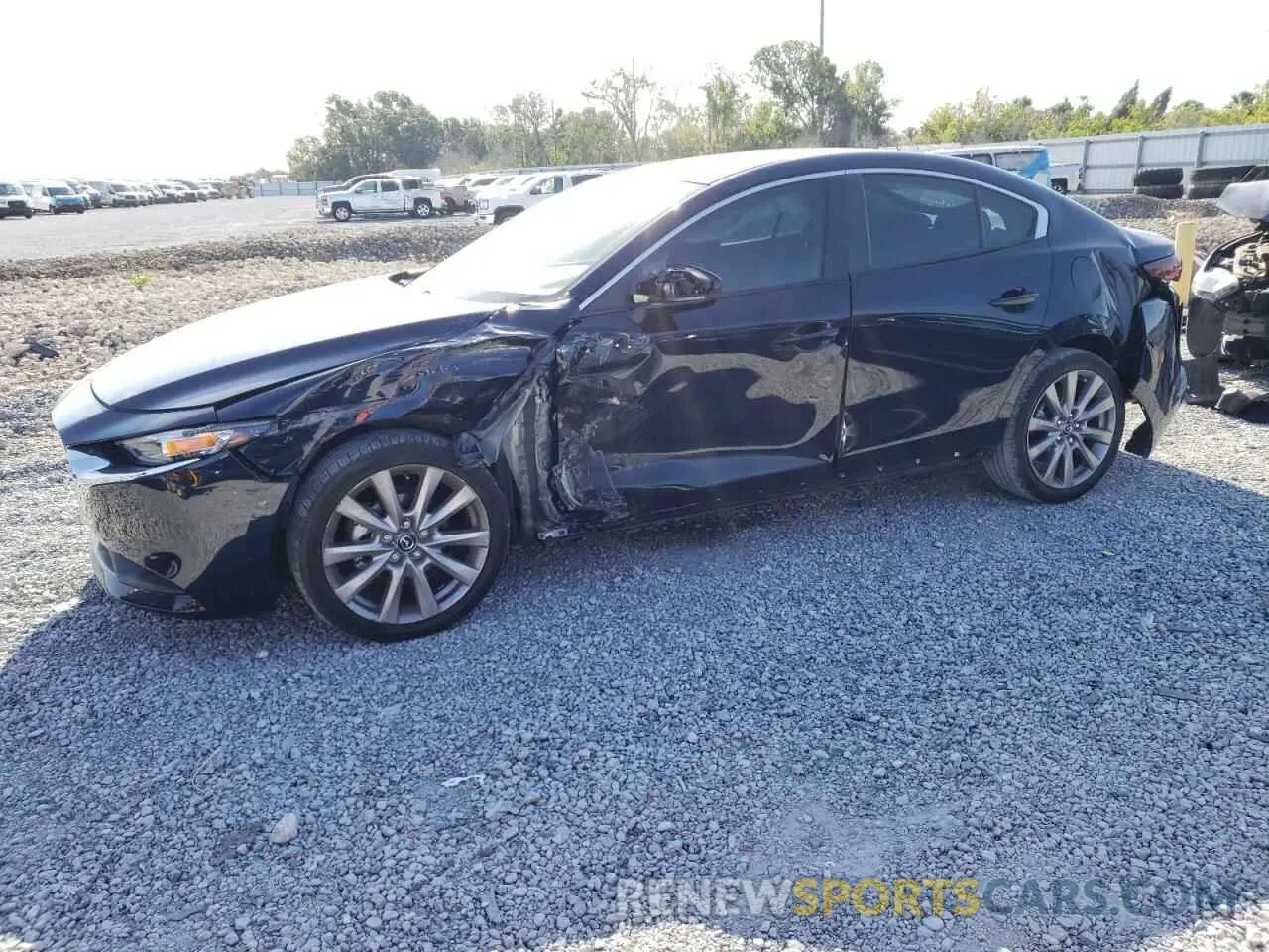 1 Photograph of a damaged car 3MZBPABM5MM208305 MAZDA 3 2021