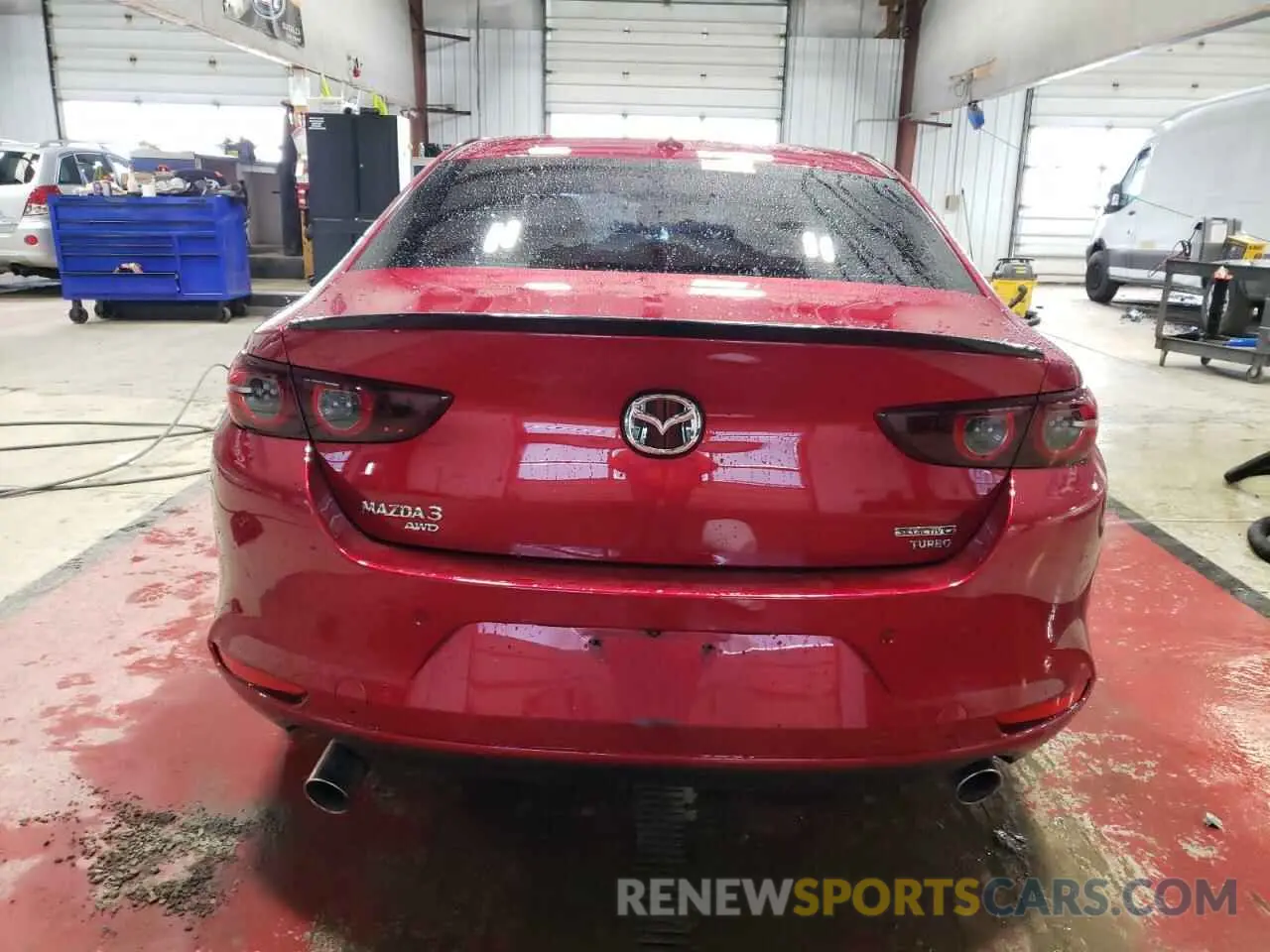 6 Photograph of a damaged car 3MZBPBEY6MM252396 MAZDA 3 2021