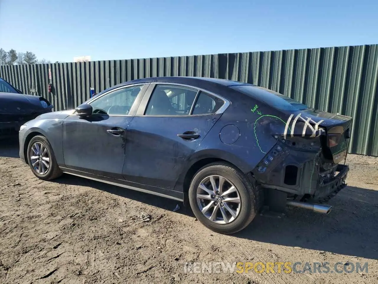 2 Photograph of a damaged car JM1BPAAL5M1308056 MAZDA 3 2021