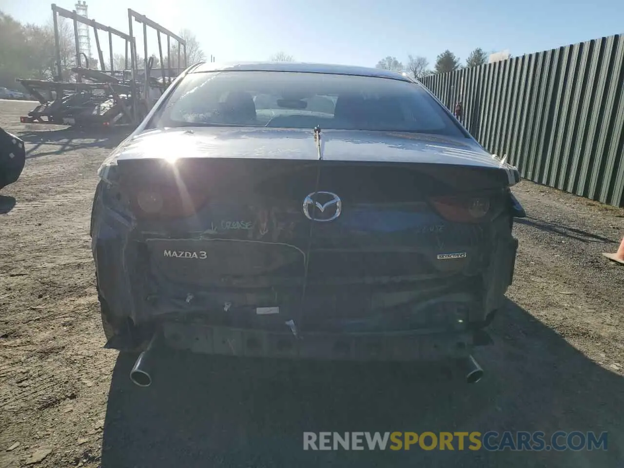 6 Photograph of a damaged car JM1BPAAL5M1308056 MAZDA 3 2021