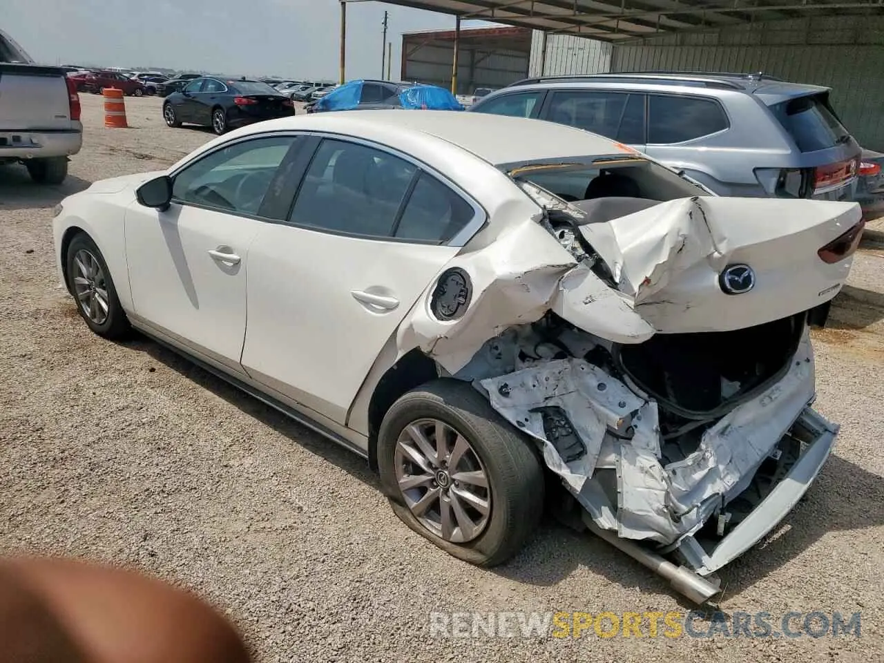 2 Photograph of a damaged car JM1BPAAL7M1325988 MAZDA 3 2021
