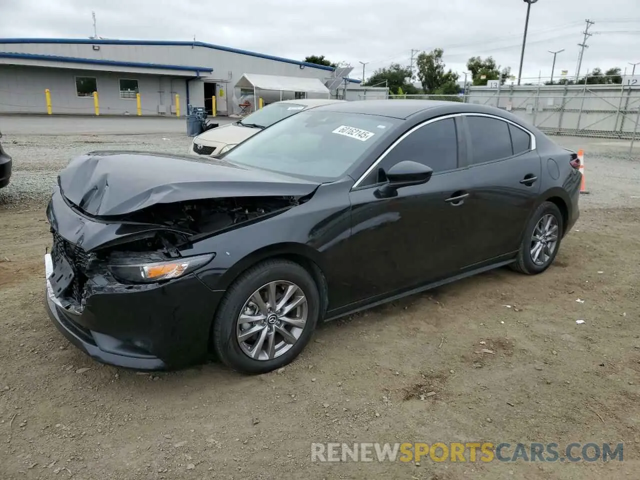 1 Photograph of a damaged car JM1BPAAL8M1323750 MAZDA 3 2021