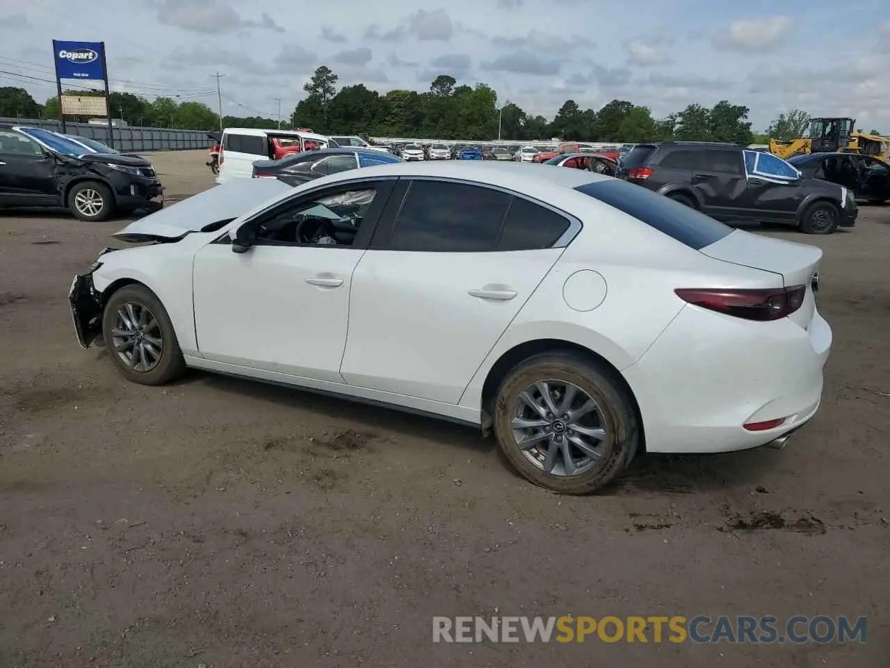 2 Photograph of a damaged car JM1BPAALXM1331655 MAZDA 3 2021