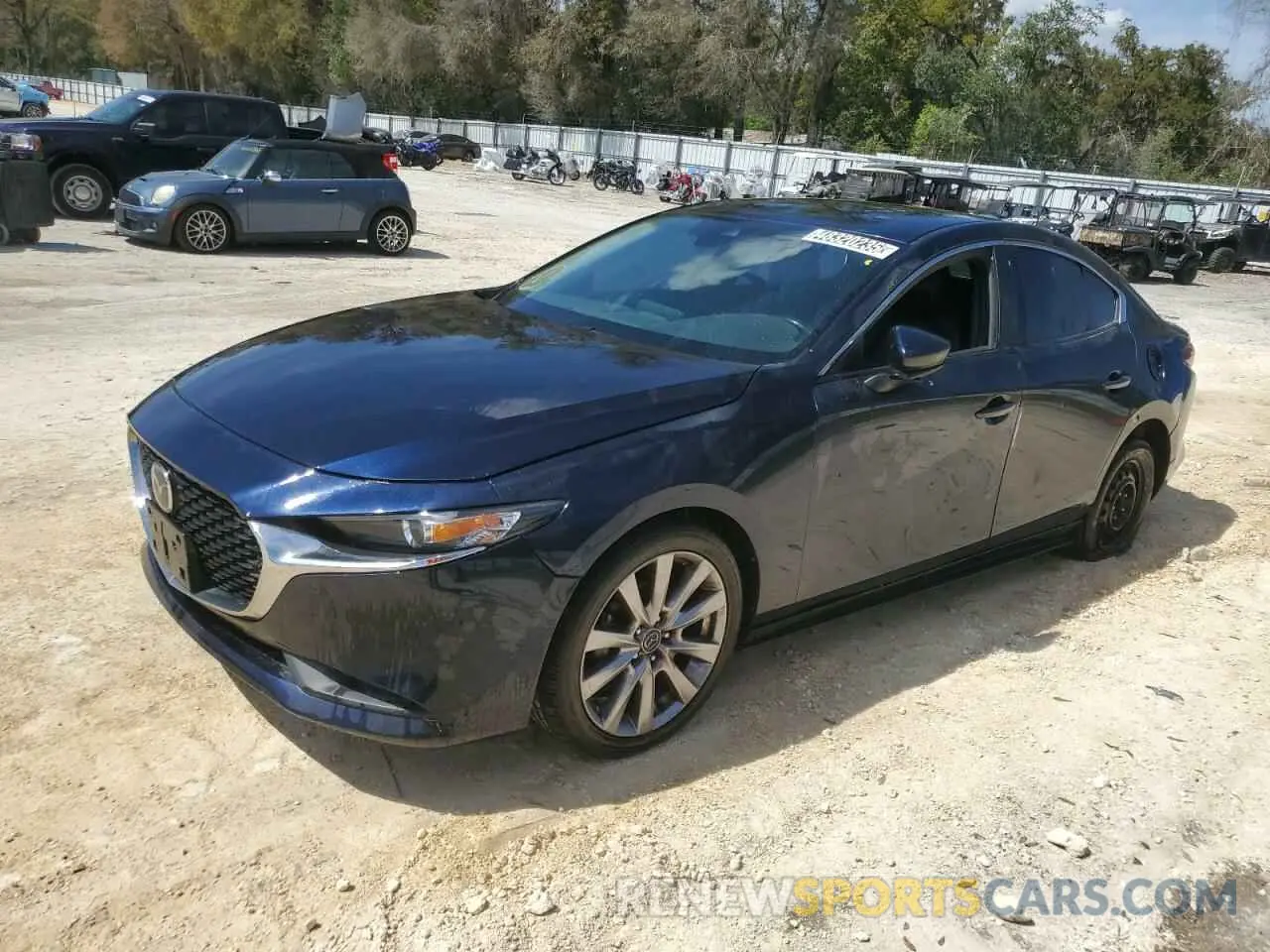 1 Photograph of a damaged car JM1BPABL1M1320641 MAZDA 3 2021