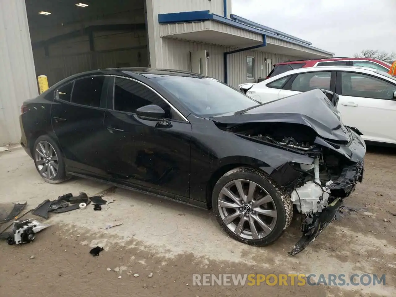 4 Фотография поврежденного автомобиля JM1BPABL9M1330575 MAZDA 3 2021