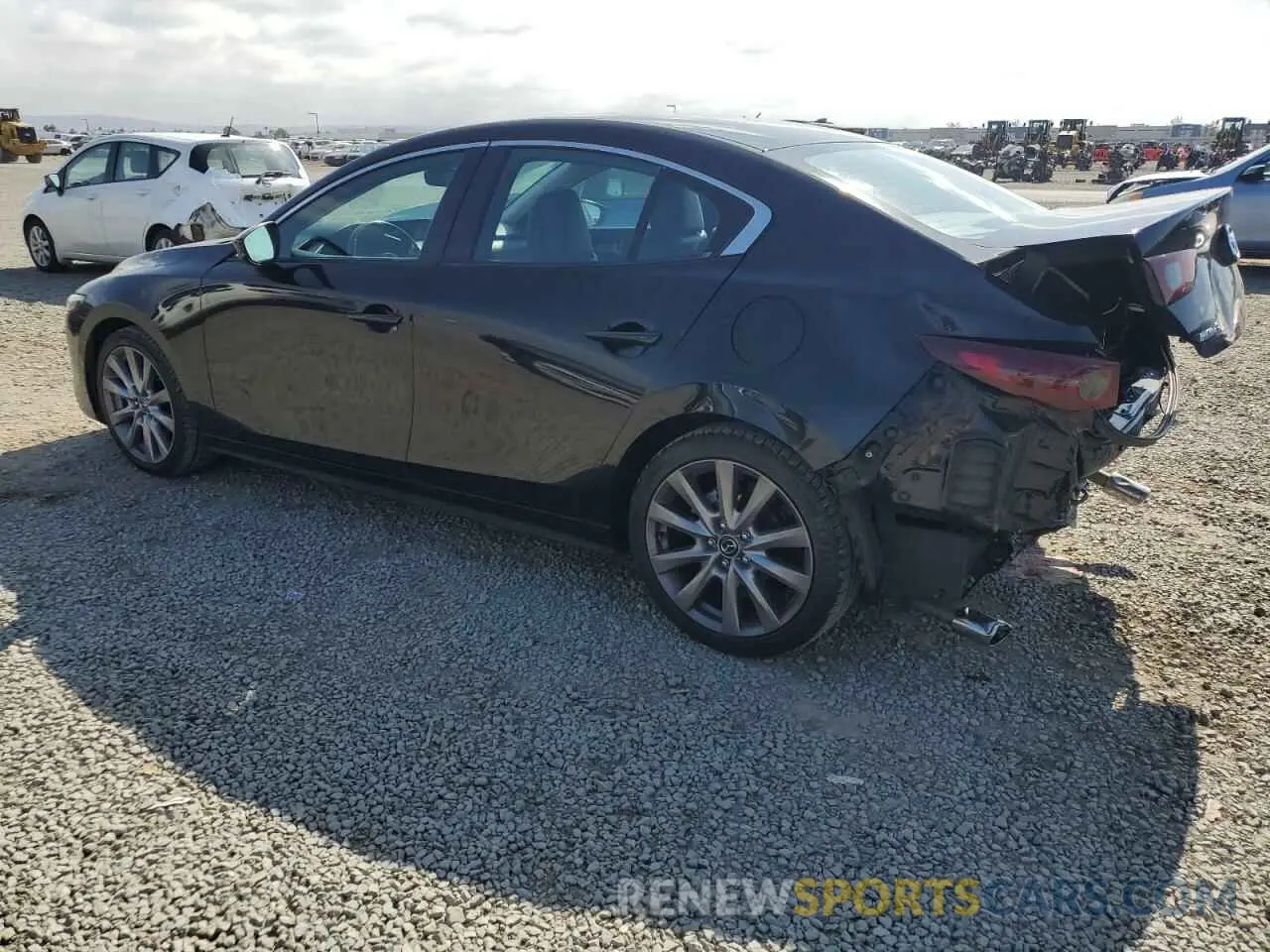 2 Фотография поврежденного автомобиля JM1BPABLXM1337003 MAZDA 3 2021