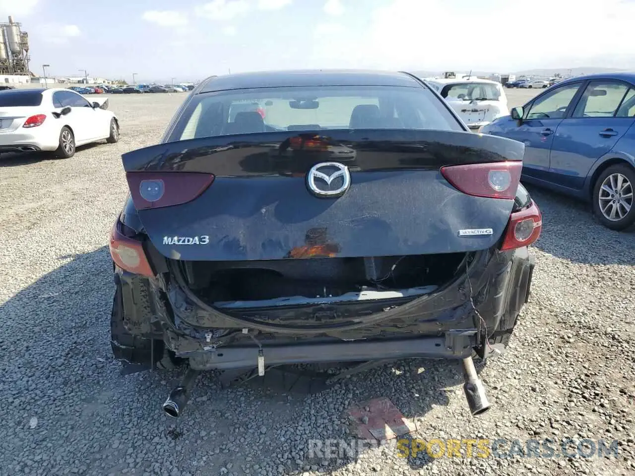 6 Фотография поврежденного автомобиля JM1BPABLXM1337003 MAZDA 3 2021