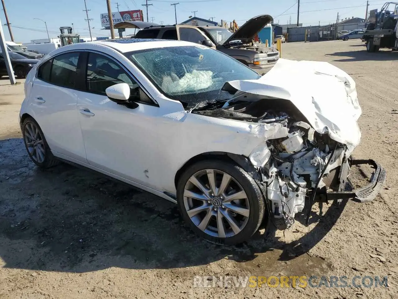4 Photograph of a damaged car JM1BPACL6M1328376 MAZDA 3 2021