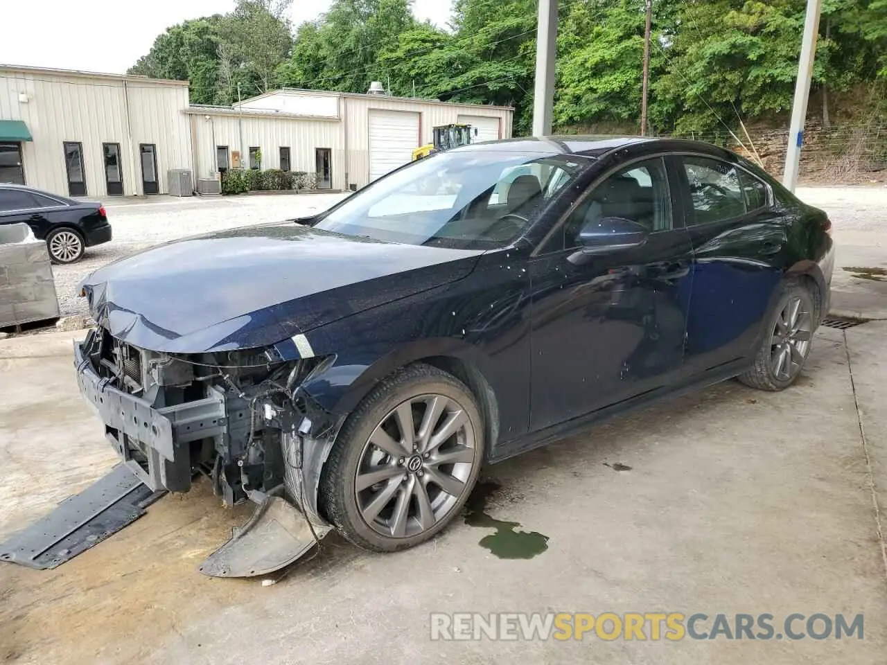 1 Photograph of a damaged car JM1BPACL7M1339435 MAZDA 3 2021