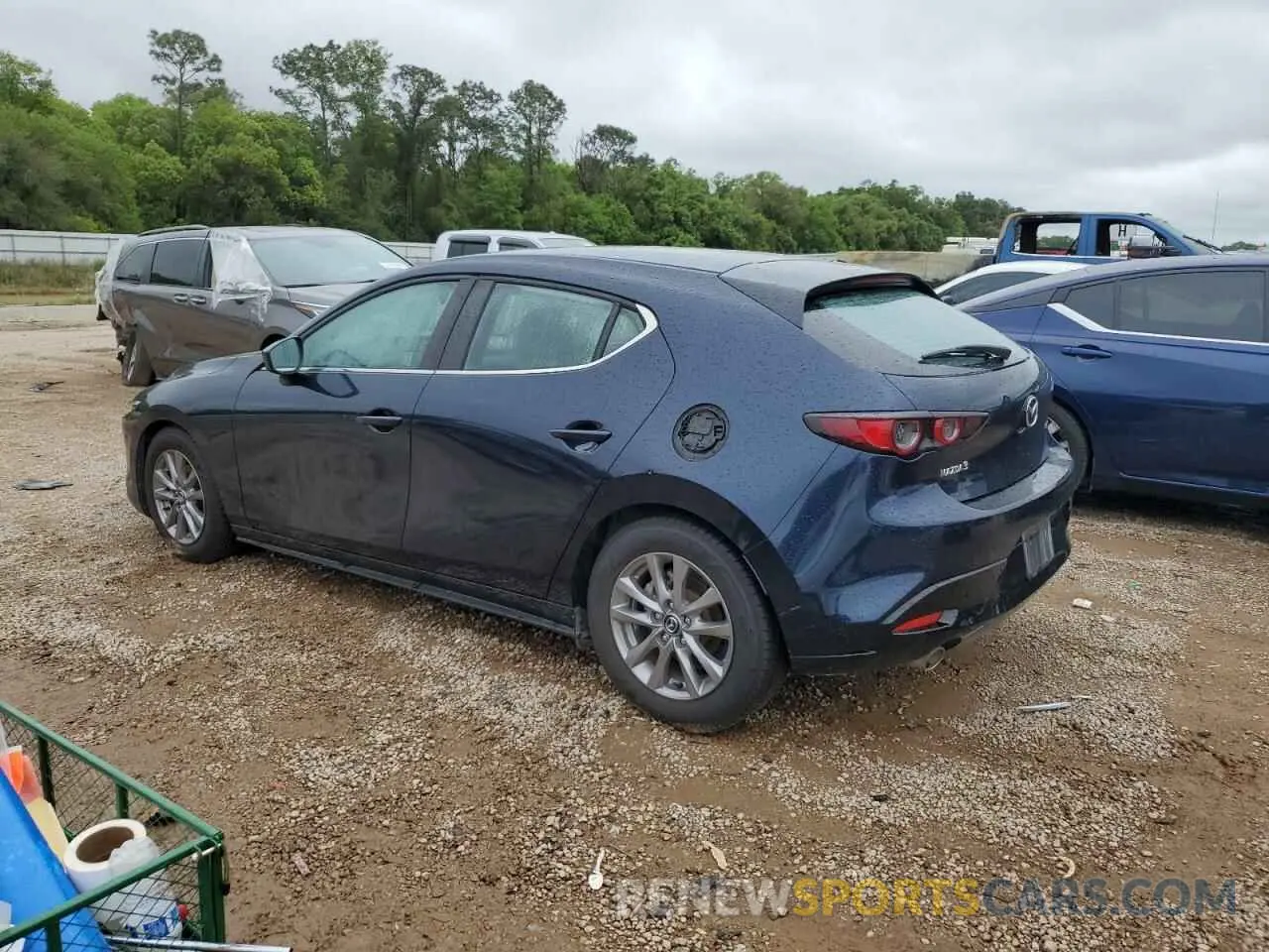 2 Фотография поврежденного автомобиля JM1BPAJL1M1319023 MAZDA 3 2021