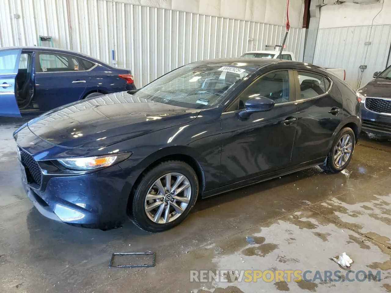 1 Photograph of a damaged car JM1BPAJLXM1344017 MAZDA 3 2021