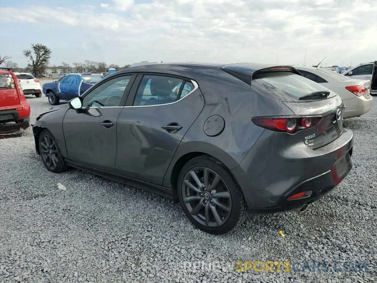 2 Фотография поврежденного автомобиля JM1BPAKL3M1402256 MAZDA 3 2021