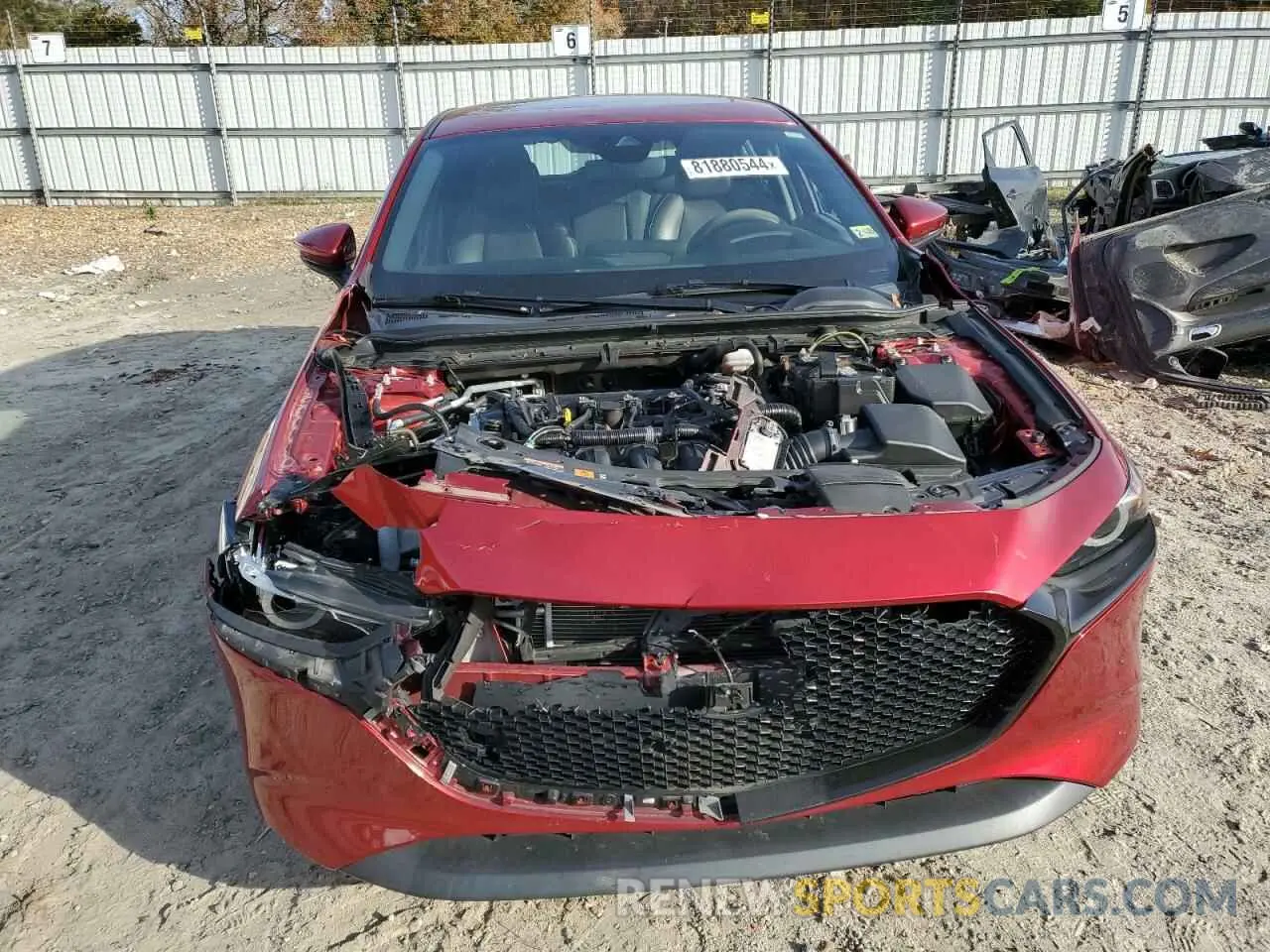 5 Фотография поврежденного автомобиля JM1BPAML5M1308506 MAZDA 3 2021