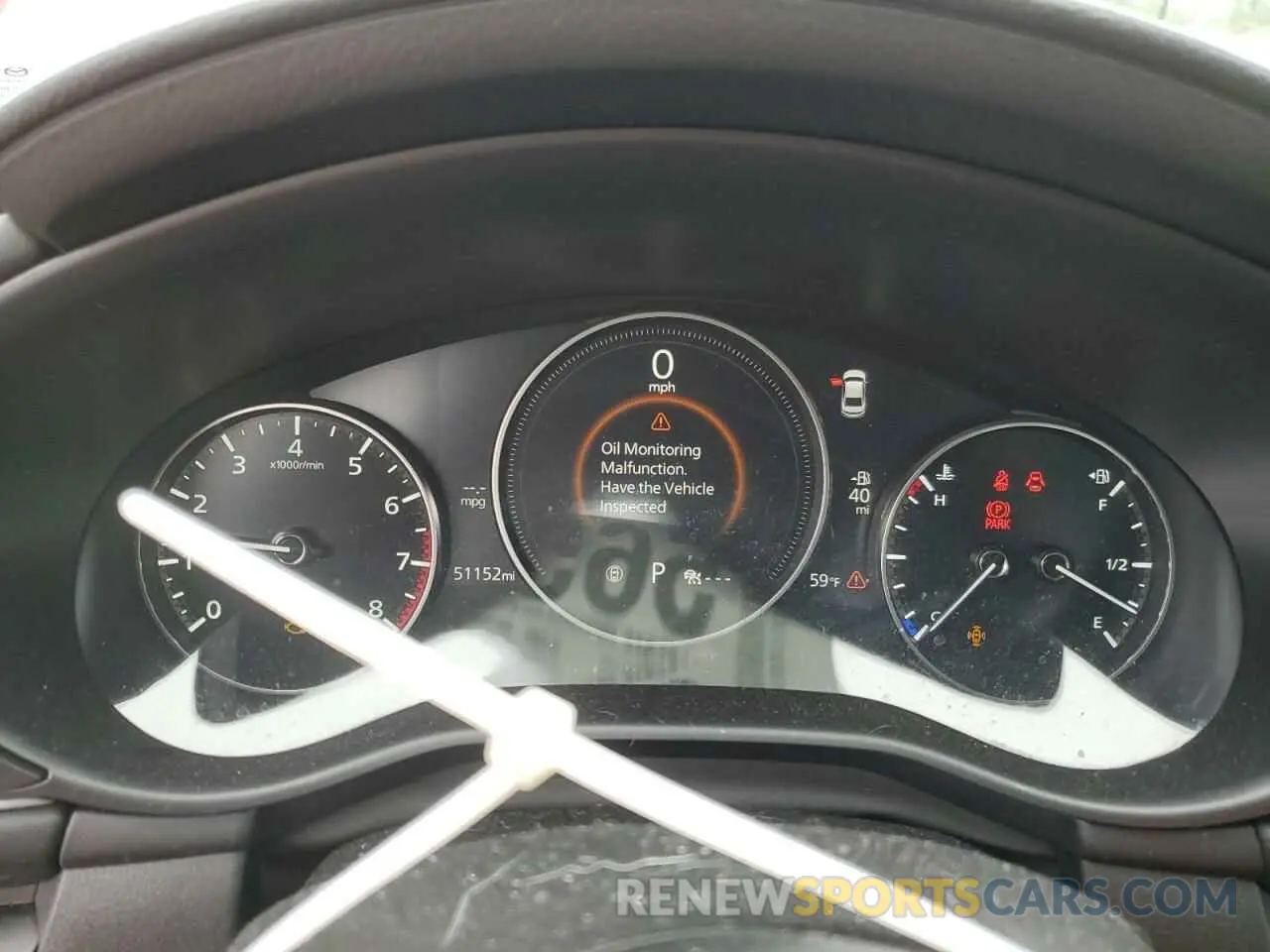 9 Фотография поврежденного автомобиля JM1BPBBL7M1343346 MAZDA 3 2021