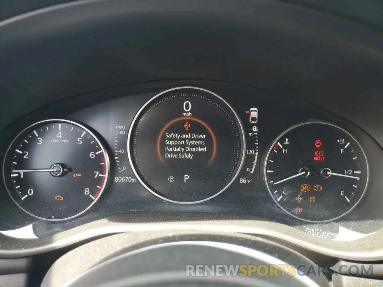 9 Фотография поврежденного автомобиля JM1BPBJY6M1402352 MAZDA 3 2021