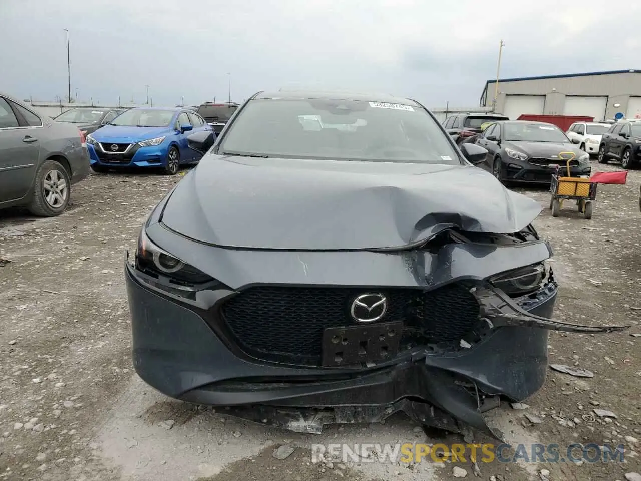 5 Фотография поврежденного автомобиля JM1BPBML5M1345240 MAZDA 3 2021