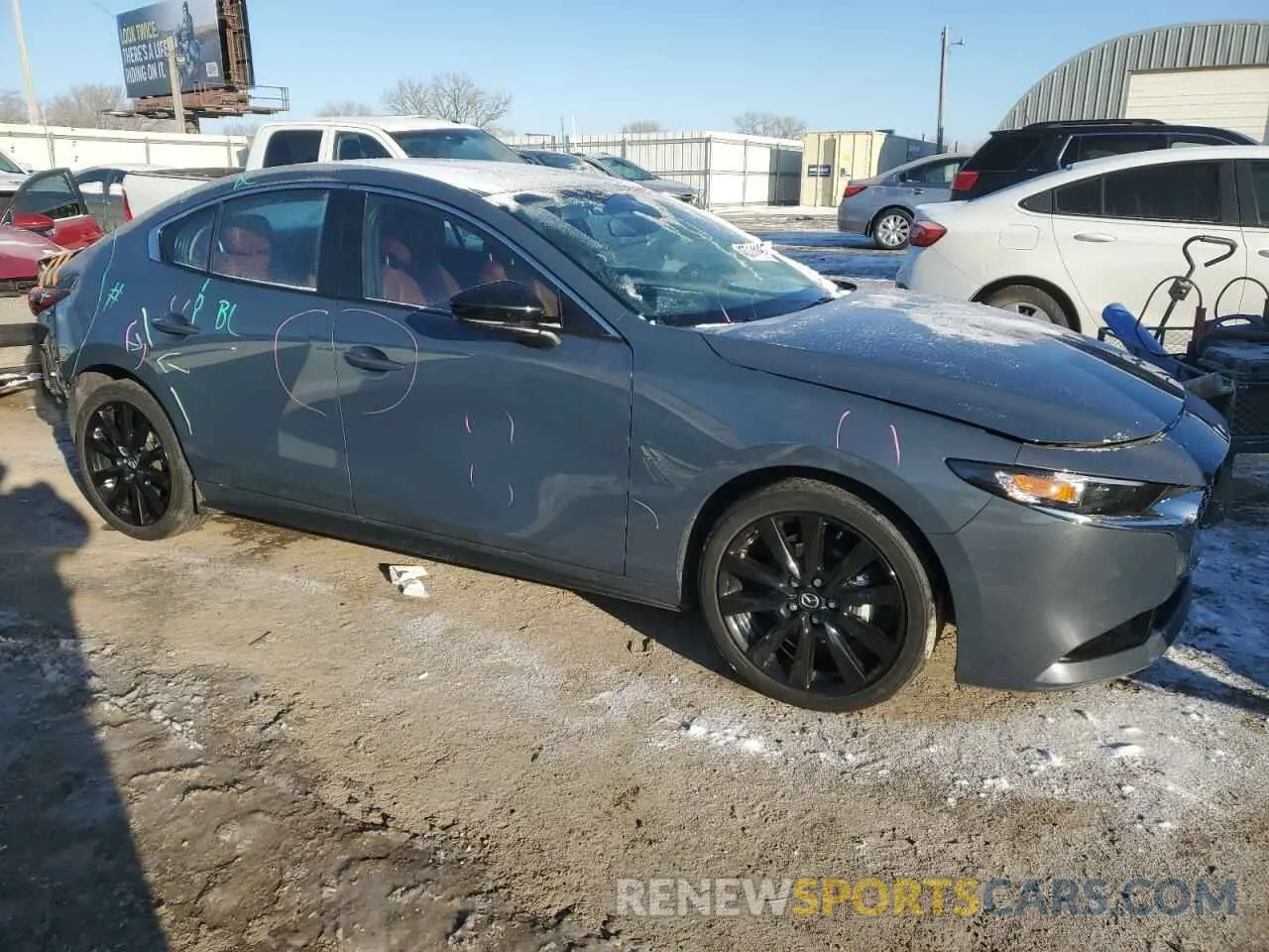 4 Фотография поврежденного автомобиля 3MZBPACL5NM312817 MAZDA 3 2022