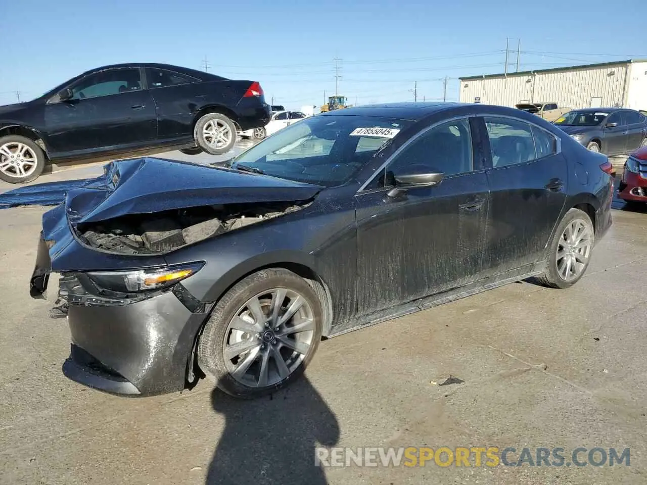 1 Photograph of a damaged car 3MZBPADL3NM313320 MAZDA 3 2022