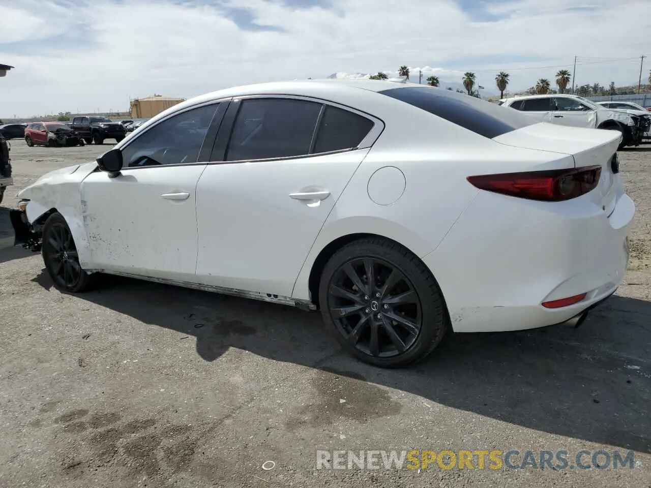 2 Photograph of a damaged car 3MZBPBAY9NM302022 MAZDA 3 2022