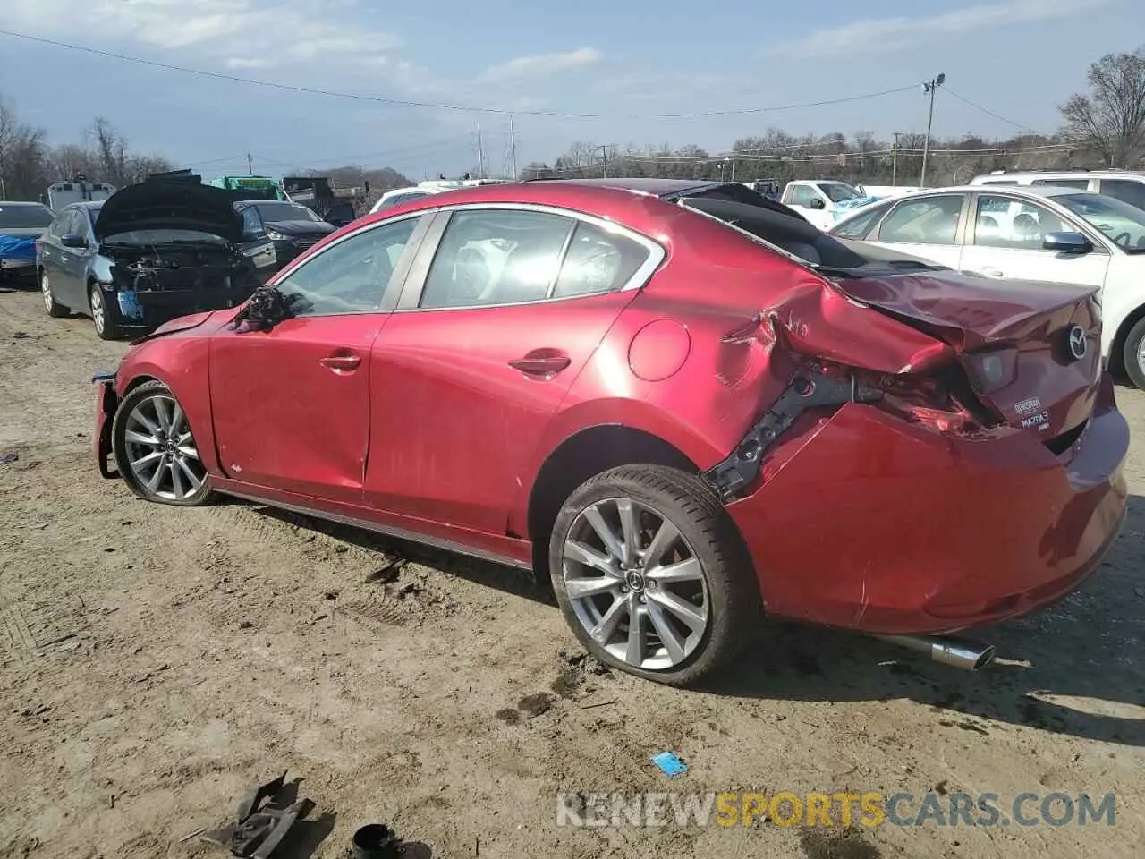 2 Фотография поврежденного автомобиля 3MZBPBCL7NM311559 MAZDA 3 2022