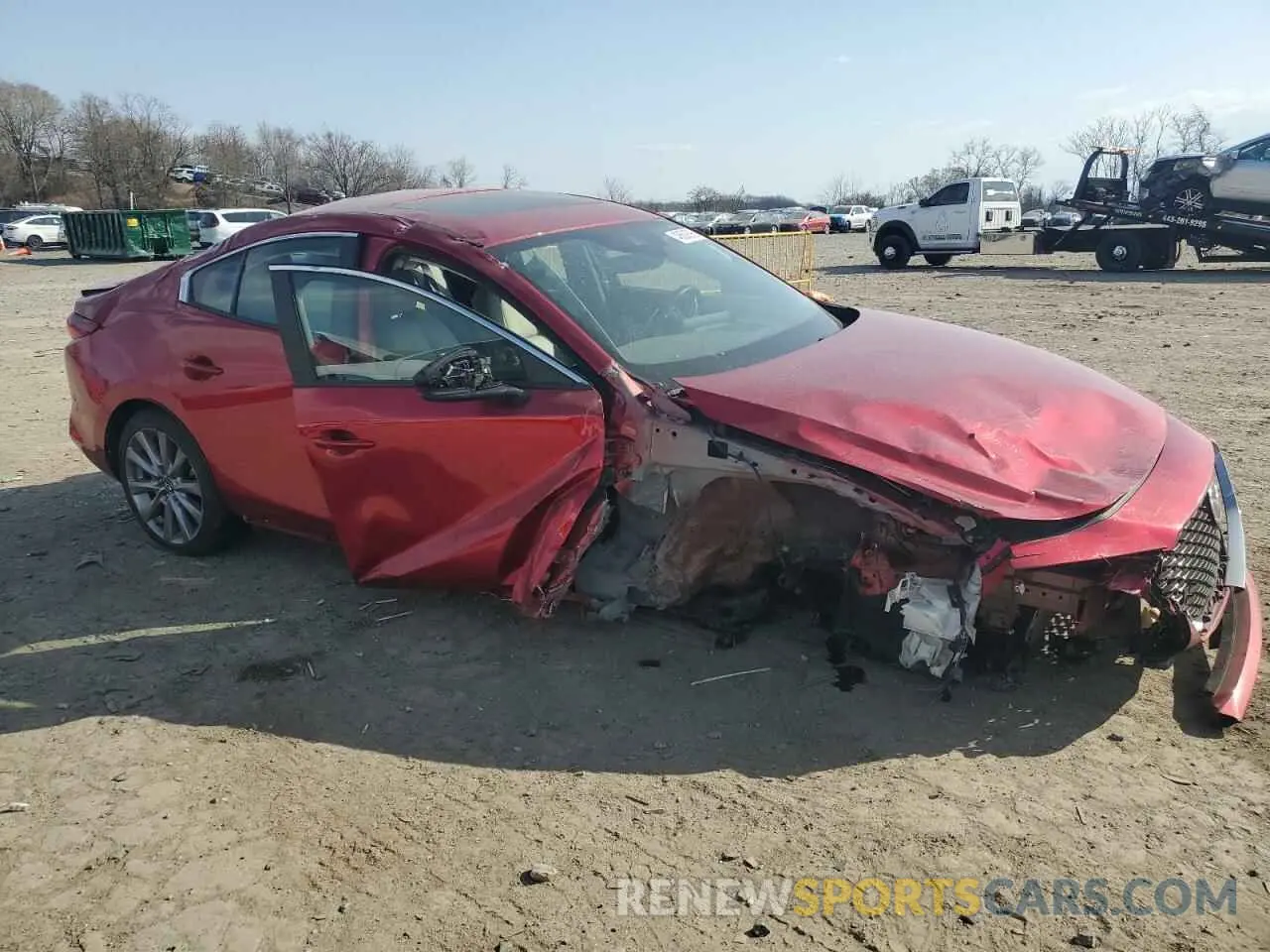4 Фотография поврежденного автомобиля 3MZBPBCL7NM311559 MAZDA 3 2022
