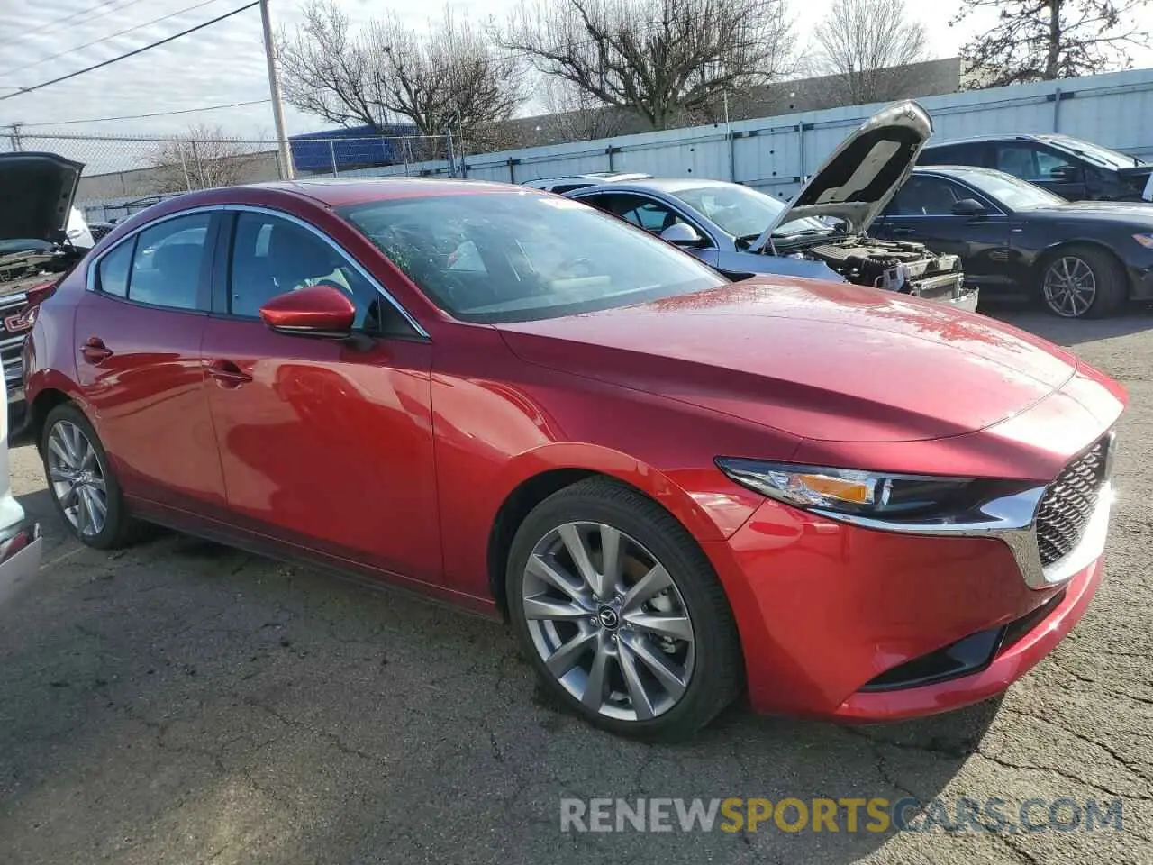 4 Фотография поврежденного автомобиля 3MZBPBCL7NM318883 MAZDA 3 2022