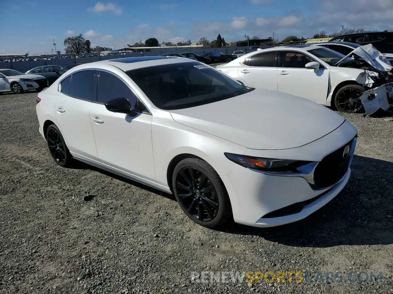 4 Фотография поврежденного автомобиля 3MZBPBEY6NM318981 MAZDA 3 2022