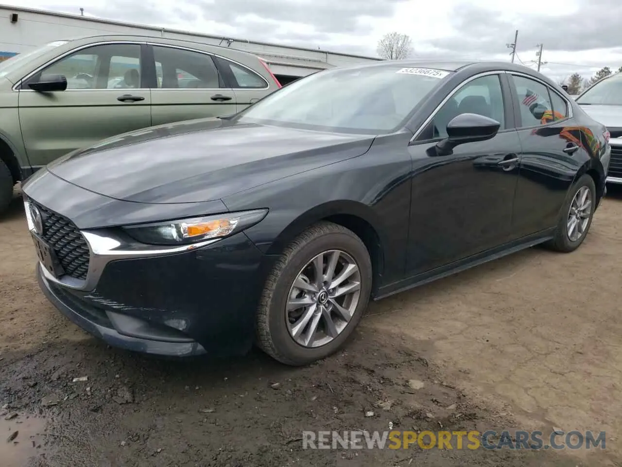 1 Photograph of a damaged car JM1BPAA71N1508338 MAZDA 3 2022