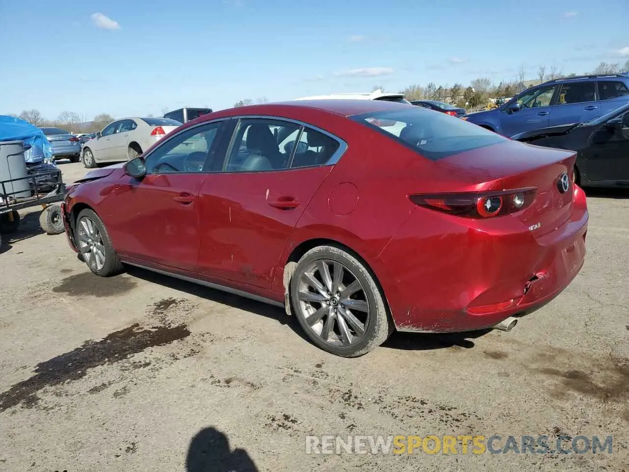 2 Фотография поврежденного автомобиля JM1BPABL1N1508366 MAZDA 3 2022
