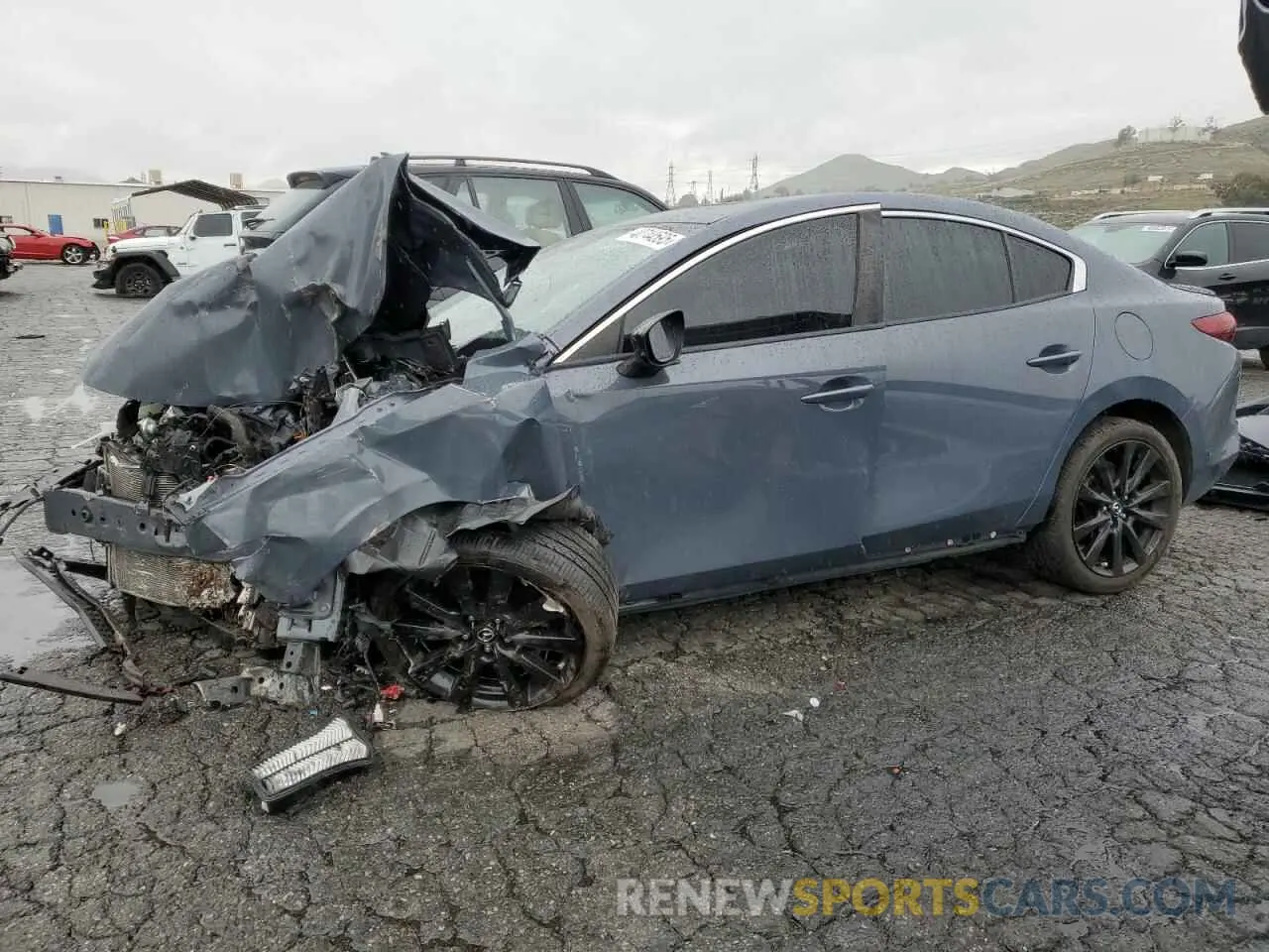 1 Photograph of a damaged car JM1BPACLXN1507599 MAZDA 3 2022