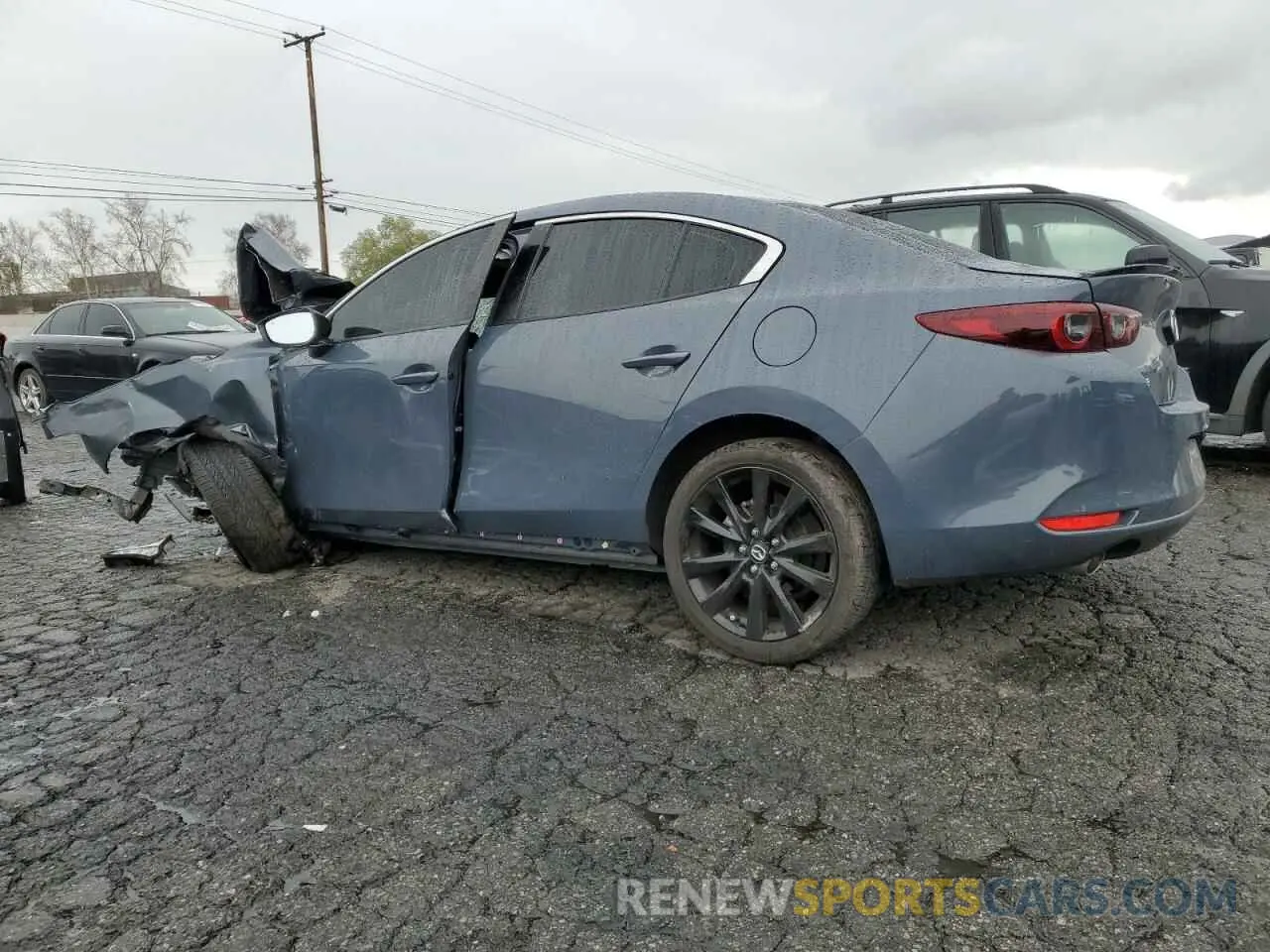 2 Photograph of a damaged car JM1BPACLXN1507599 MAZDA 3 2022