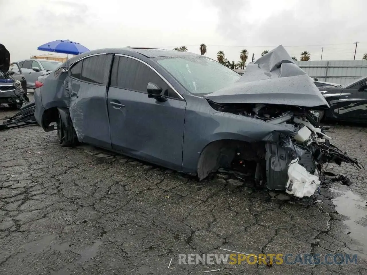 4 Photograph of a damaged car JM1BPACLXN1507599 MAZDA 3 2022