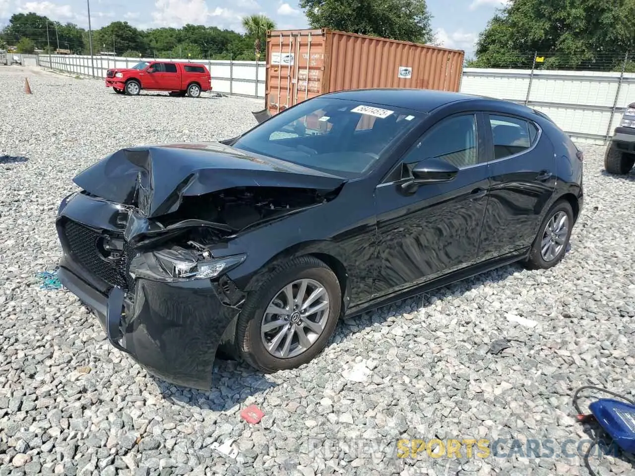 1 Photograph of a damaged car JM1BPAJL2N1519104 MAZDA 3 2022