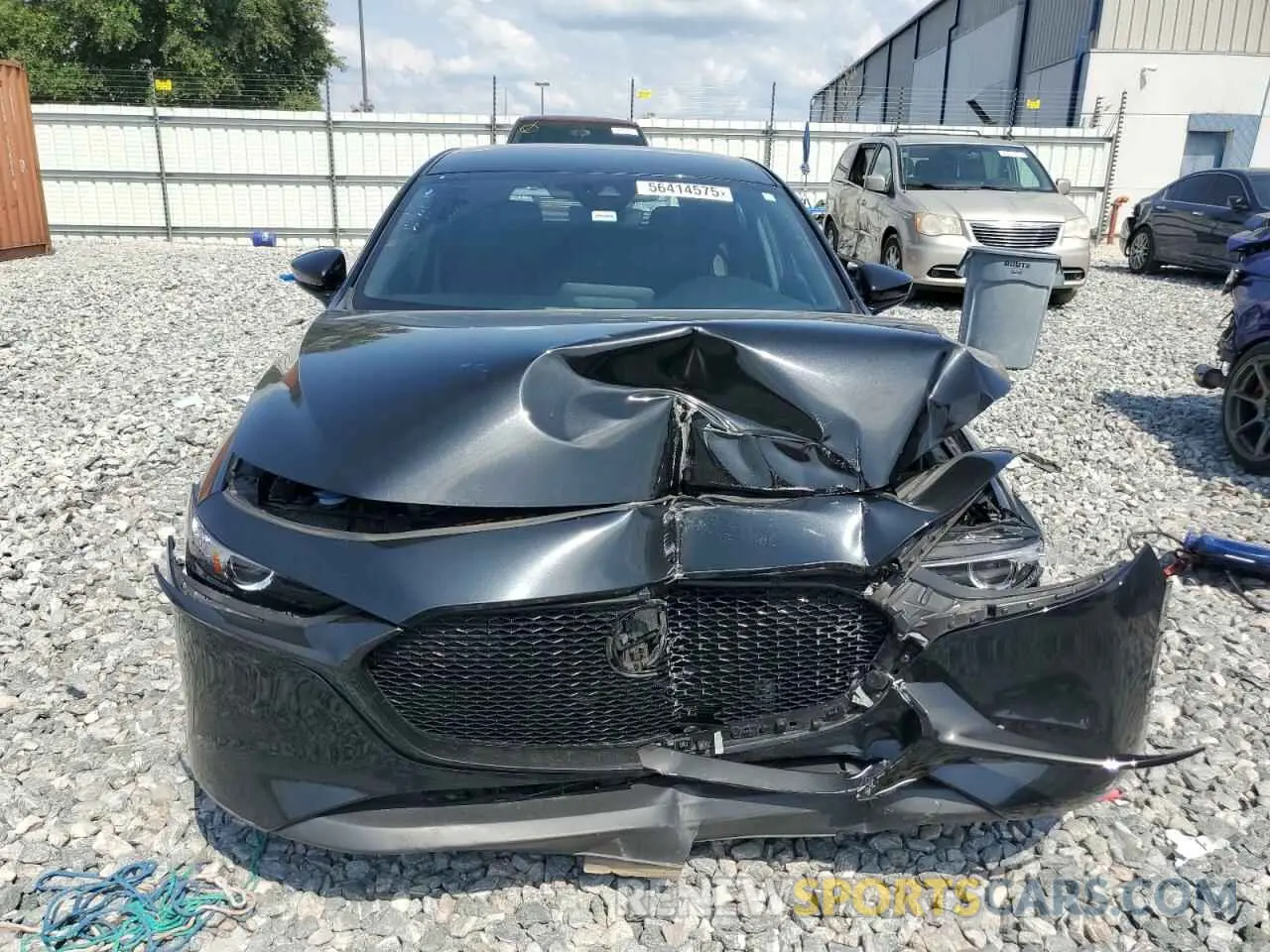 5 Photograph of a damaged car JM1BPAJL2N1519104 MAZDA 3 2022