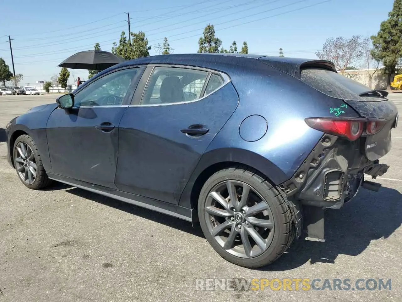 2 Photograph of a damaged car JM1BPALL4N1502625 MAZDA 3 2022