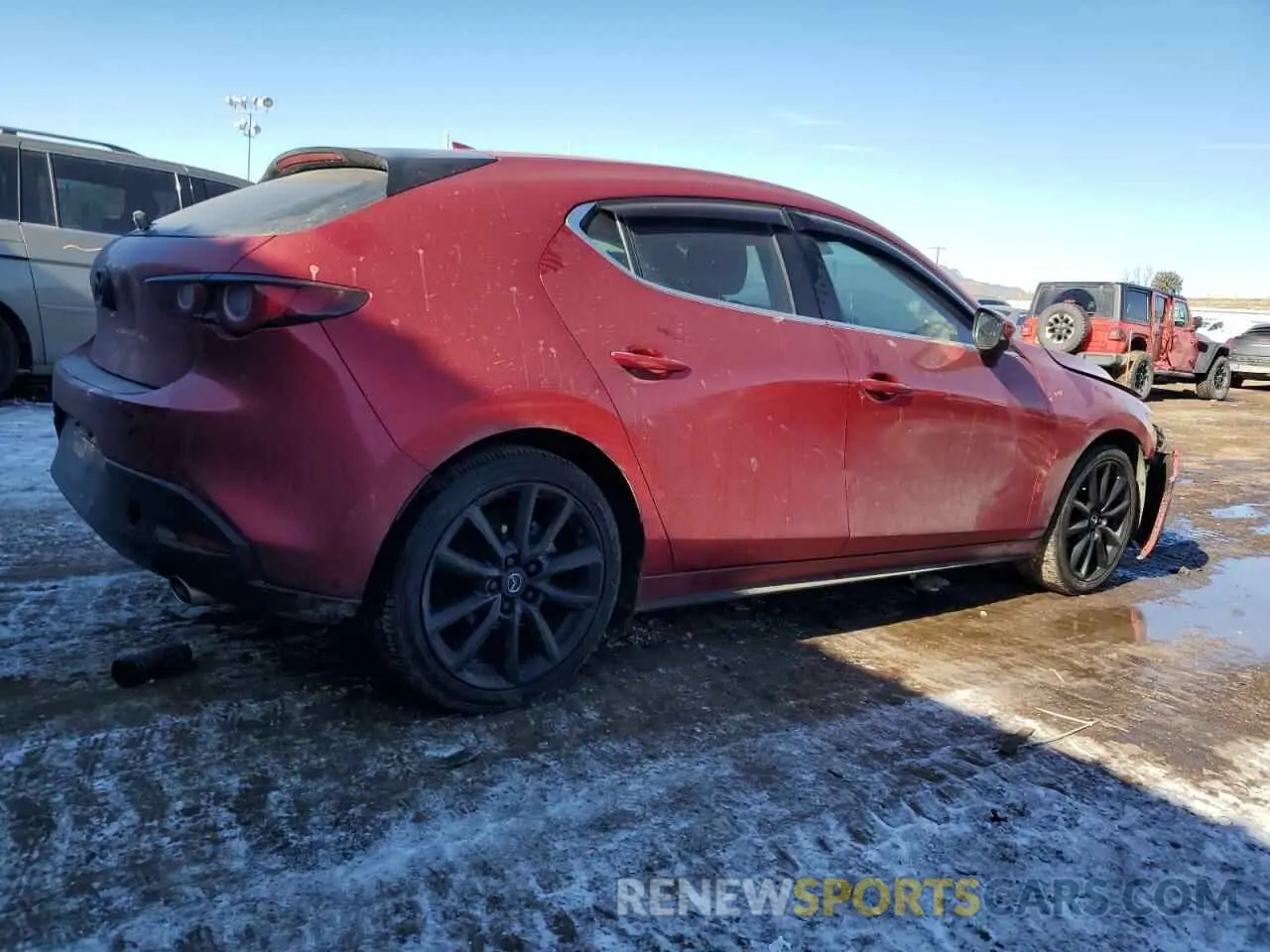 3 Photograph of a damaged car JM1BPAML4N1502493 MAZDA 3 2022