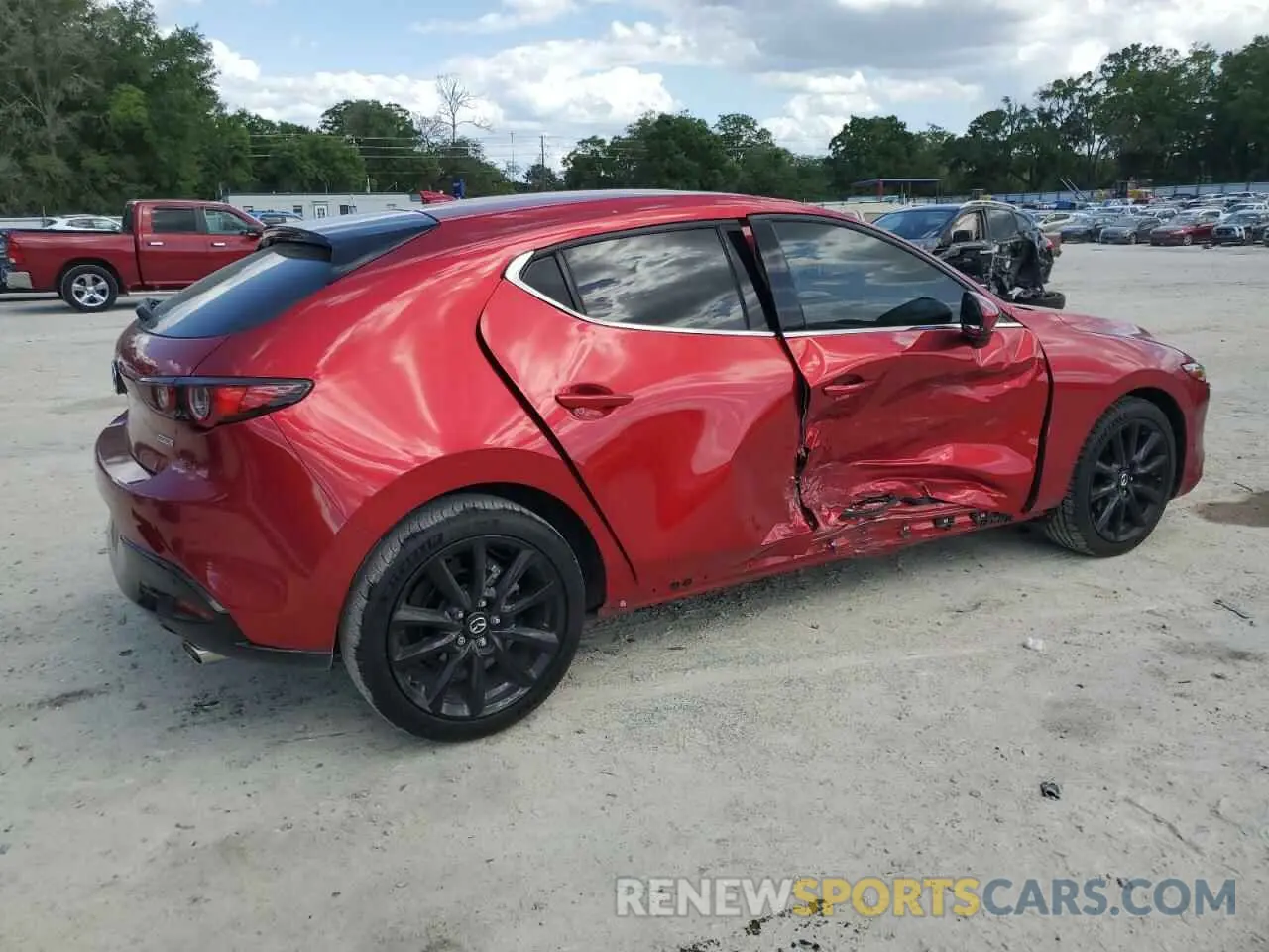 3 Photograph of a damaged car JM1BPAML5N1500803 MAZDA 3 2022