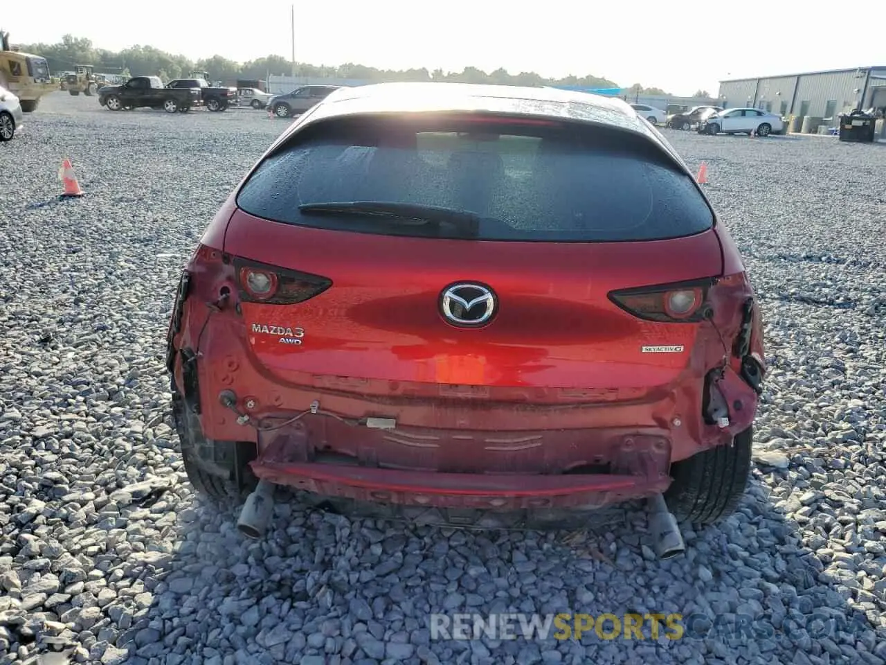 6 Фотография поврежденного автомобиля JM1BPBLL2N1500393 MAZDA 3 2022