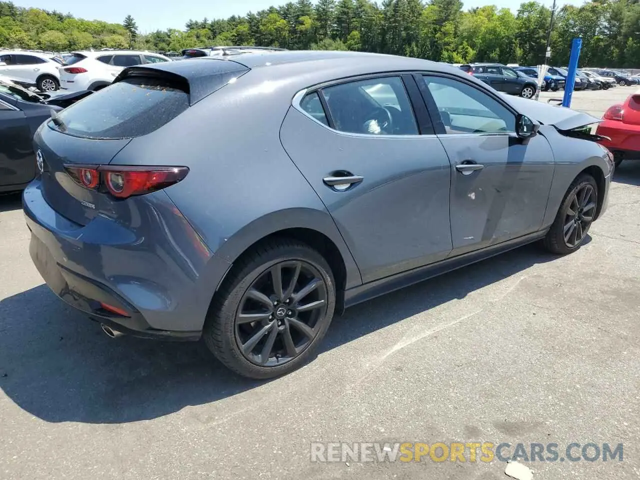 3 Photograph of a damaged car JM1BPBML8N1510554 MAZDA 3 2022