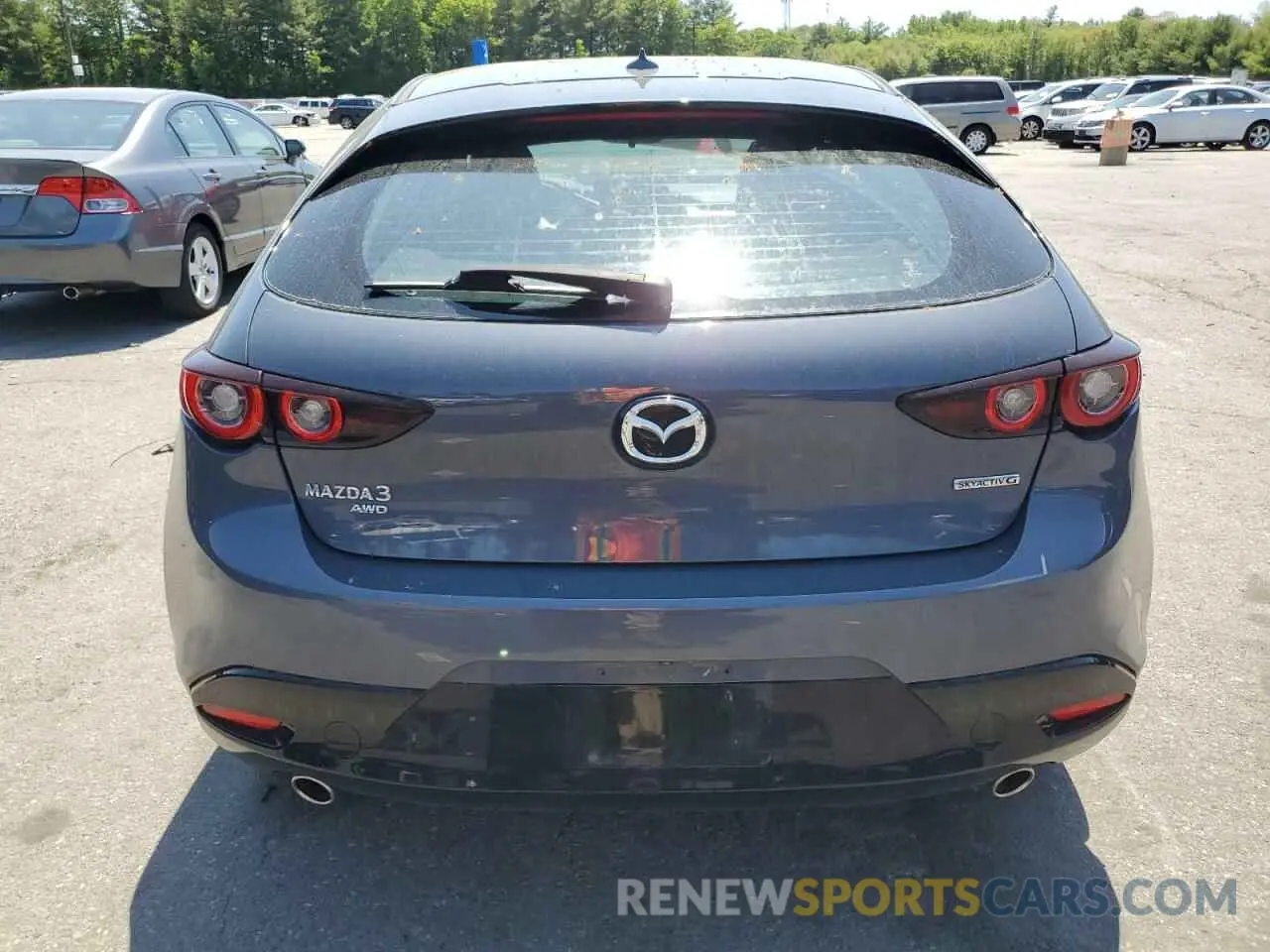 6 Photograph of a damaged car JM1BPBML8N1510554 MAZDA 3 2022