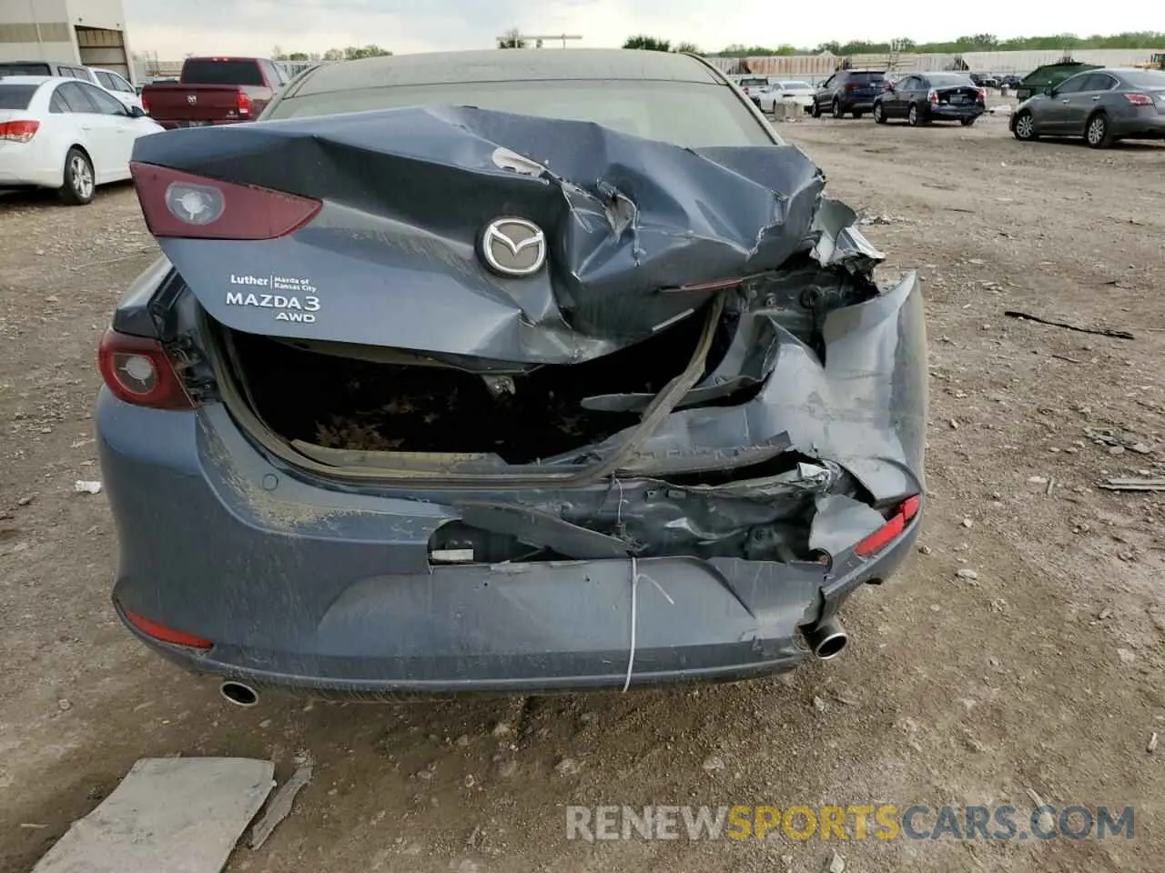 6 Photograph of a damaged car 3MZBPBCM3PM359734 MAZDA 3 2023