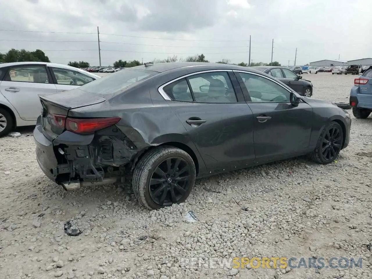 3 Photograph of a damaged car 3MZBPBEY0PM384638 MAZDA 3 2023