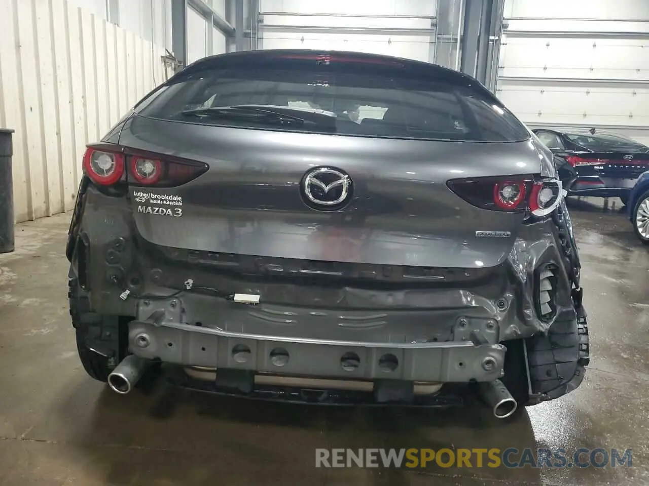 6 Photograph of a damaged car JM1BPAKM3P1613132 MAZDA 3 2023